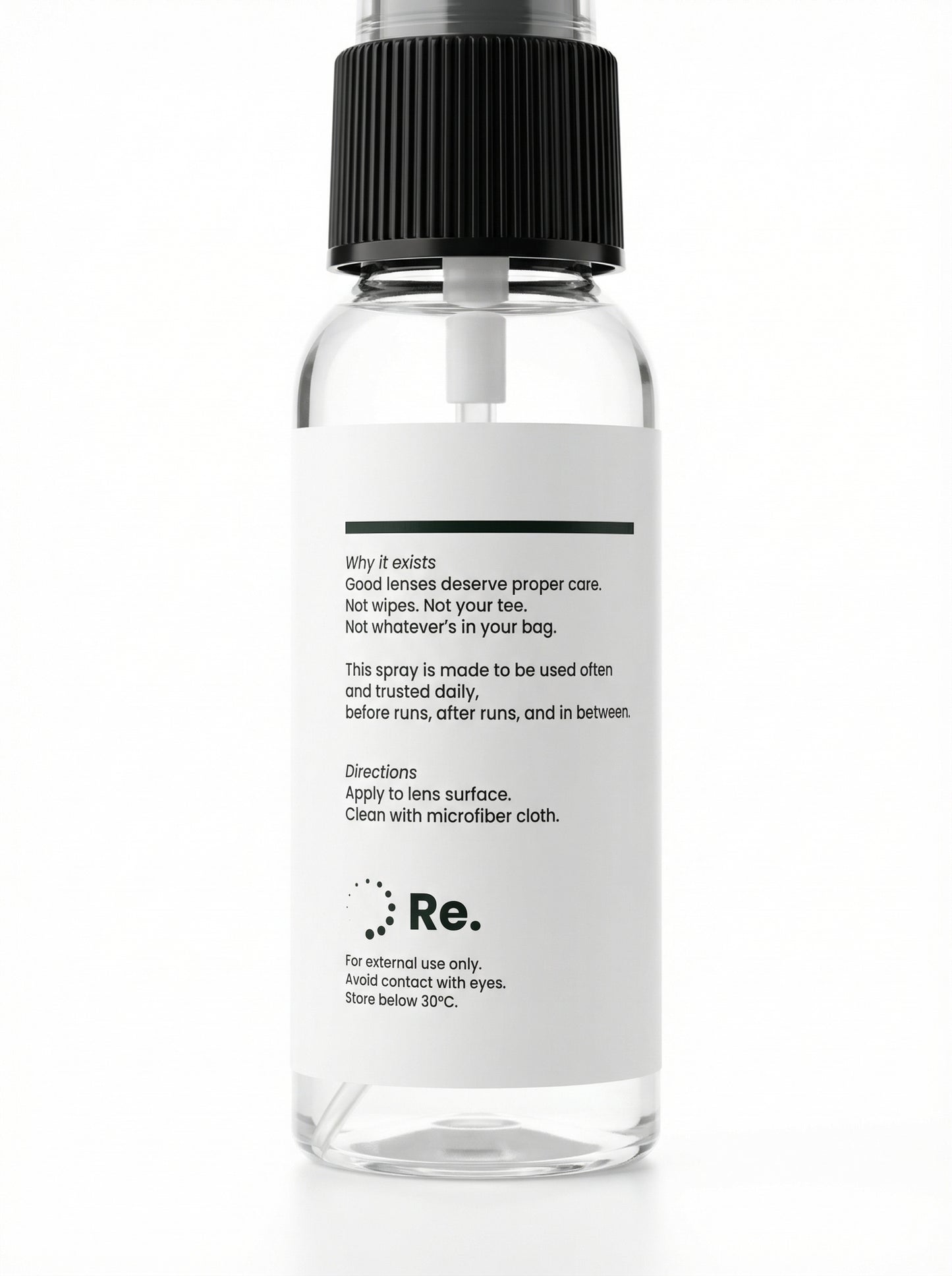 After the Run: Lens Cleaning Kit