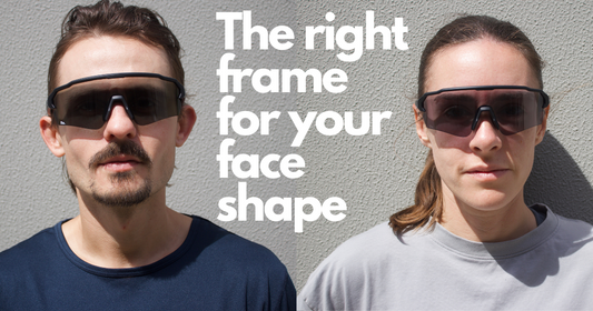 Choosing the right running sunglasses for your face shape