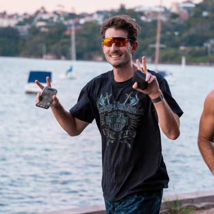 Re.glide: Protector Red Running Sunglasses