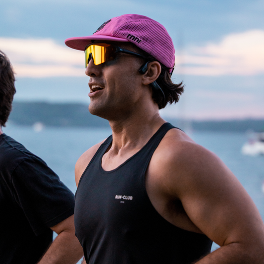 Re.silience: Purity Orange Running Sunglasses