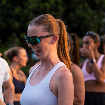 Re.balance: Purity Blue Running Sunglasses