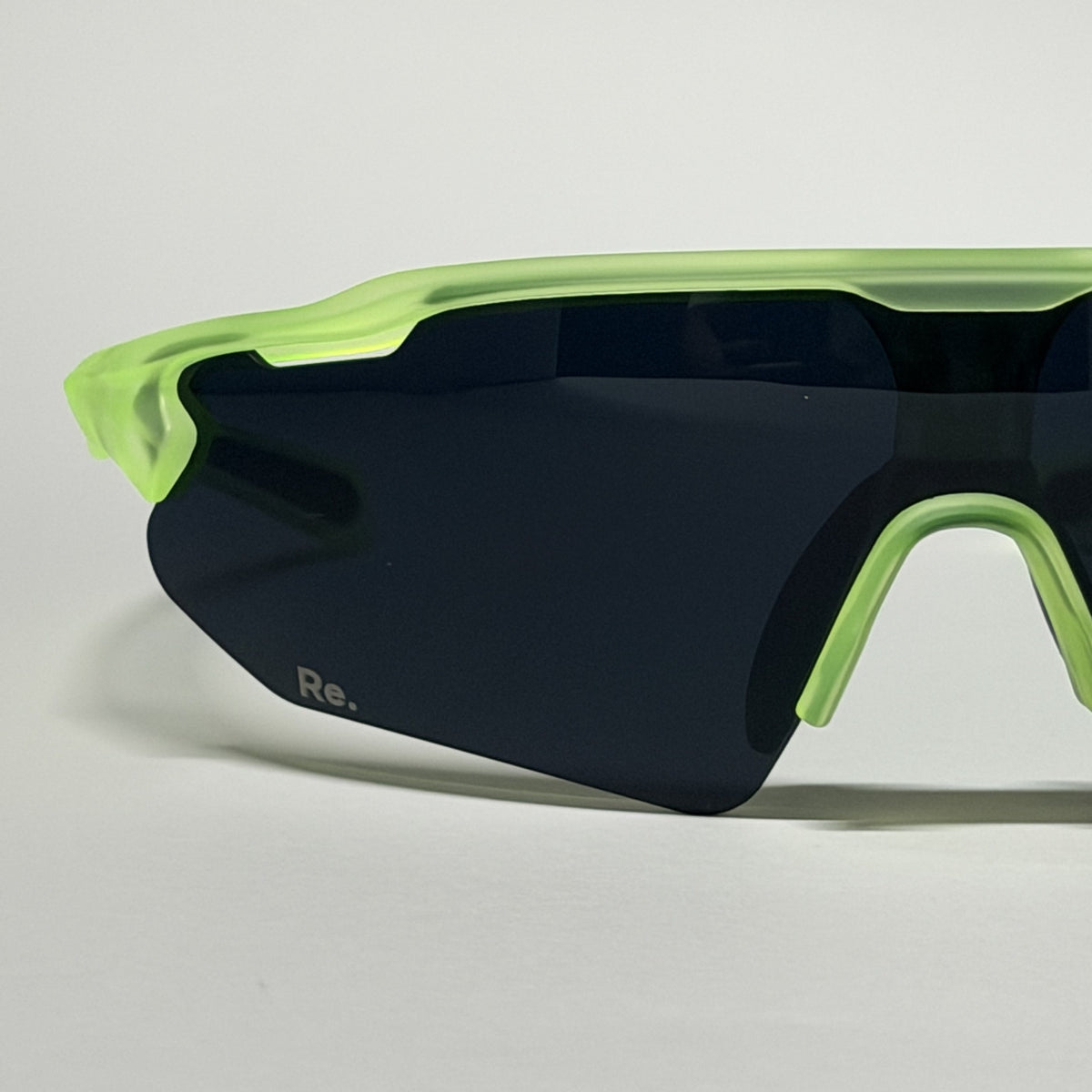 Re.glide: Protector Black (Neon Yellow Frame) Running Sunglasses