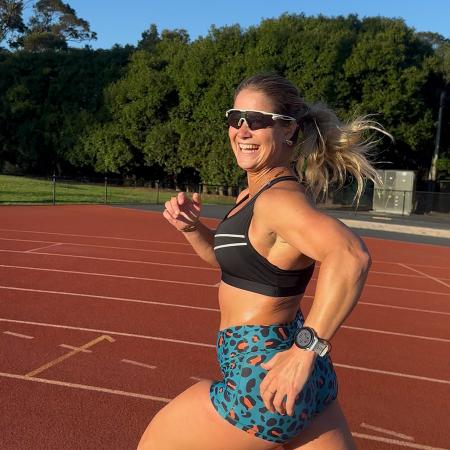 She used to hate running.