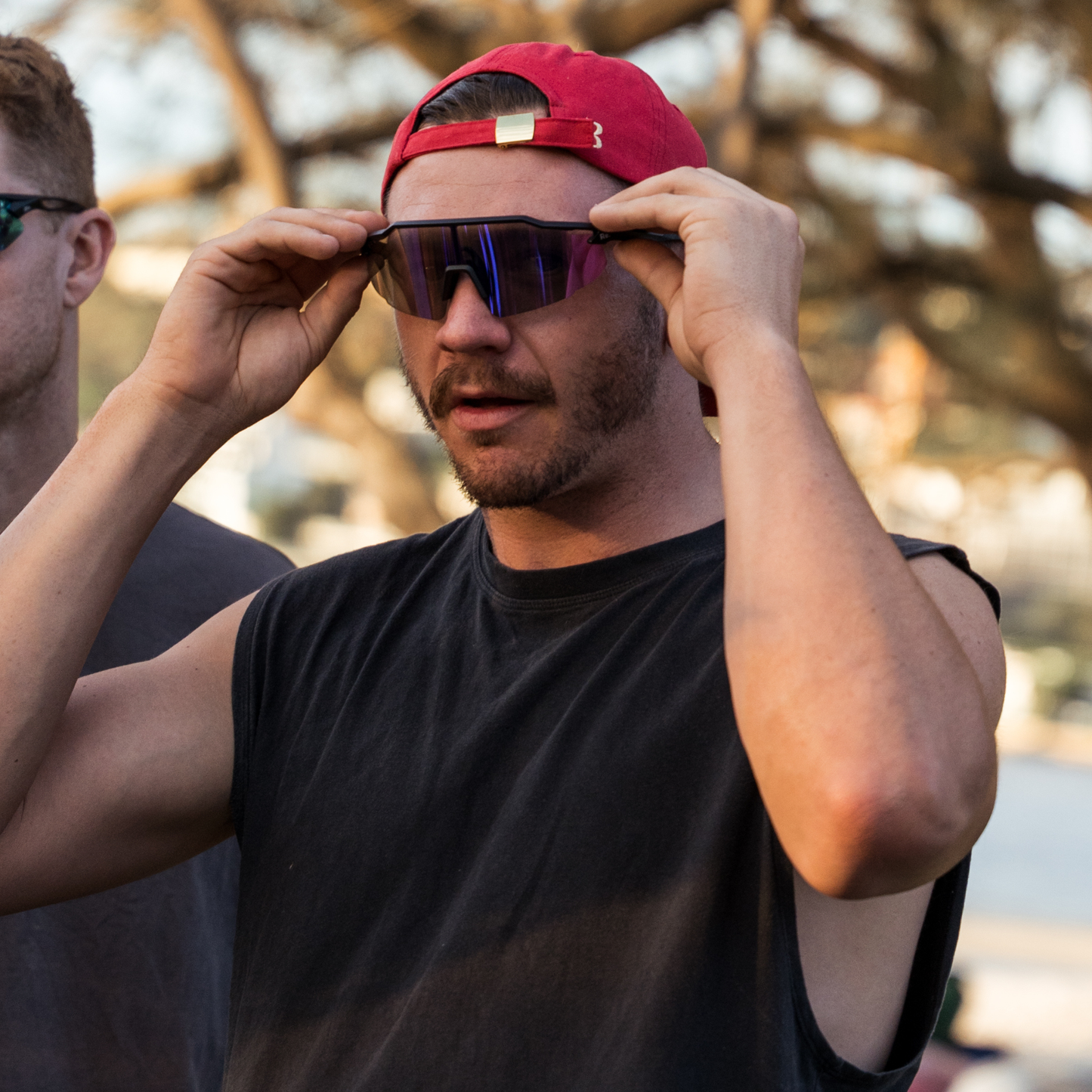 Re.balance: Protector Purple Running Sunglasses