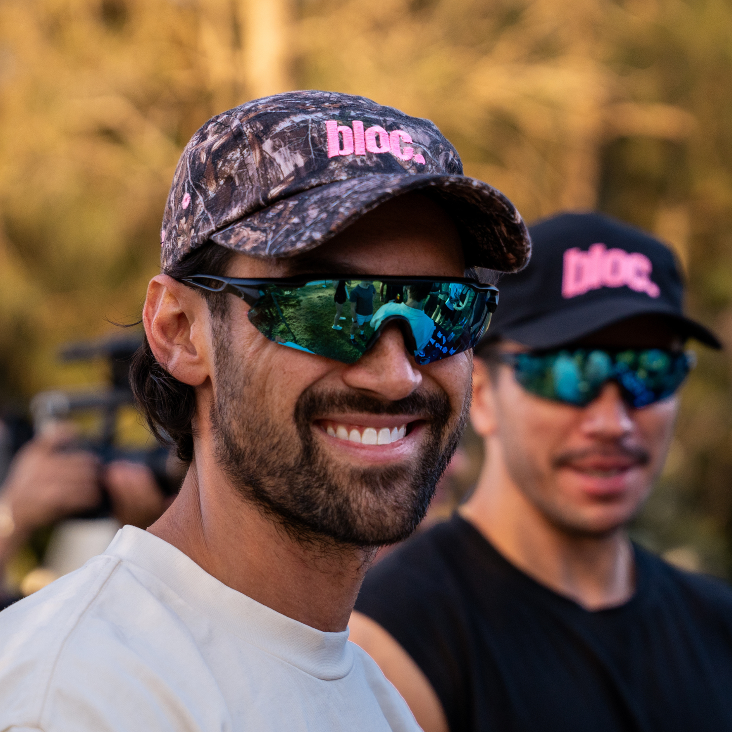 Re.glide: Protector Blue Running Sunglasses