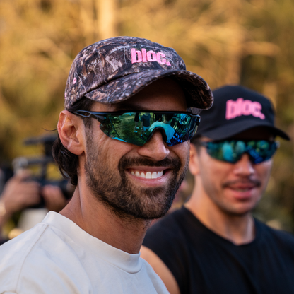 Re.glide: Protector Blue Running Sunglasses