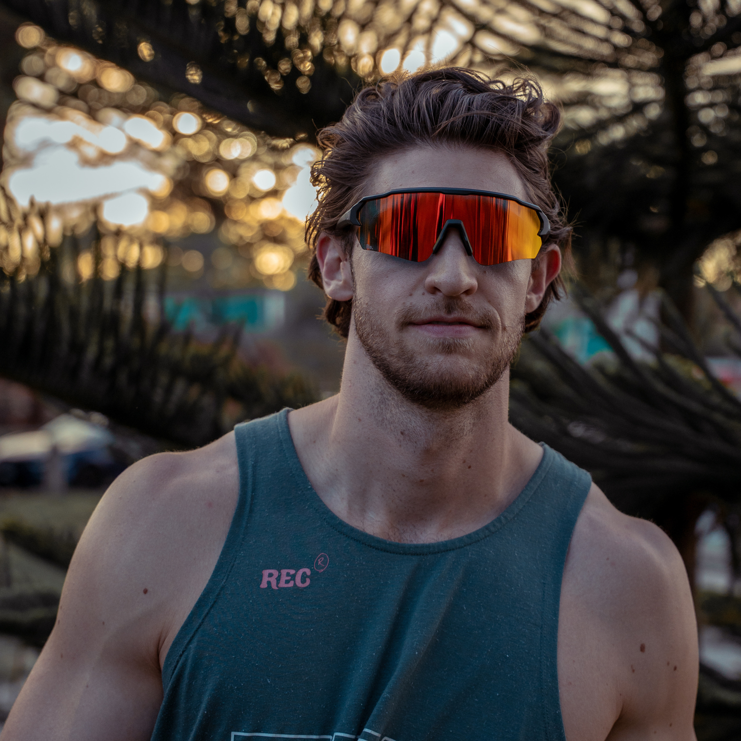 Re.silience: Purity Orange Running Sunglasses