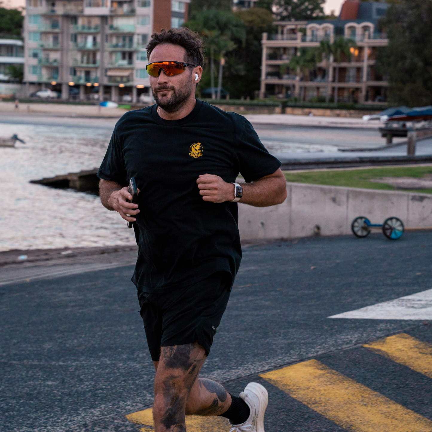 Re.glide: Protector Red Running Sunglasses