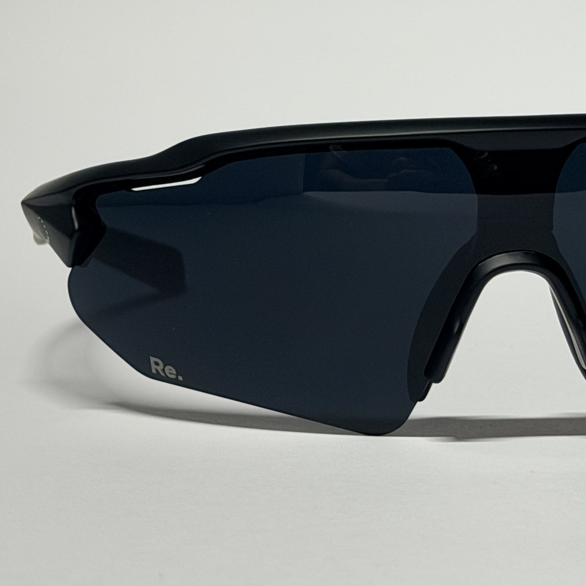 Re.glide: Protector Black Running Sunglasses