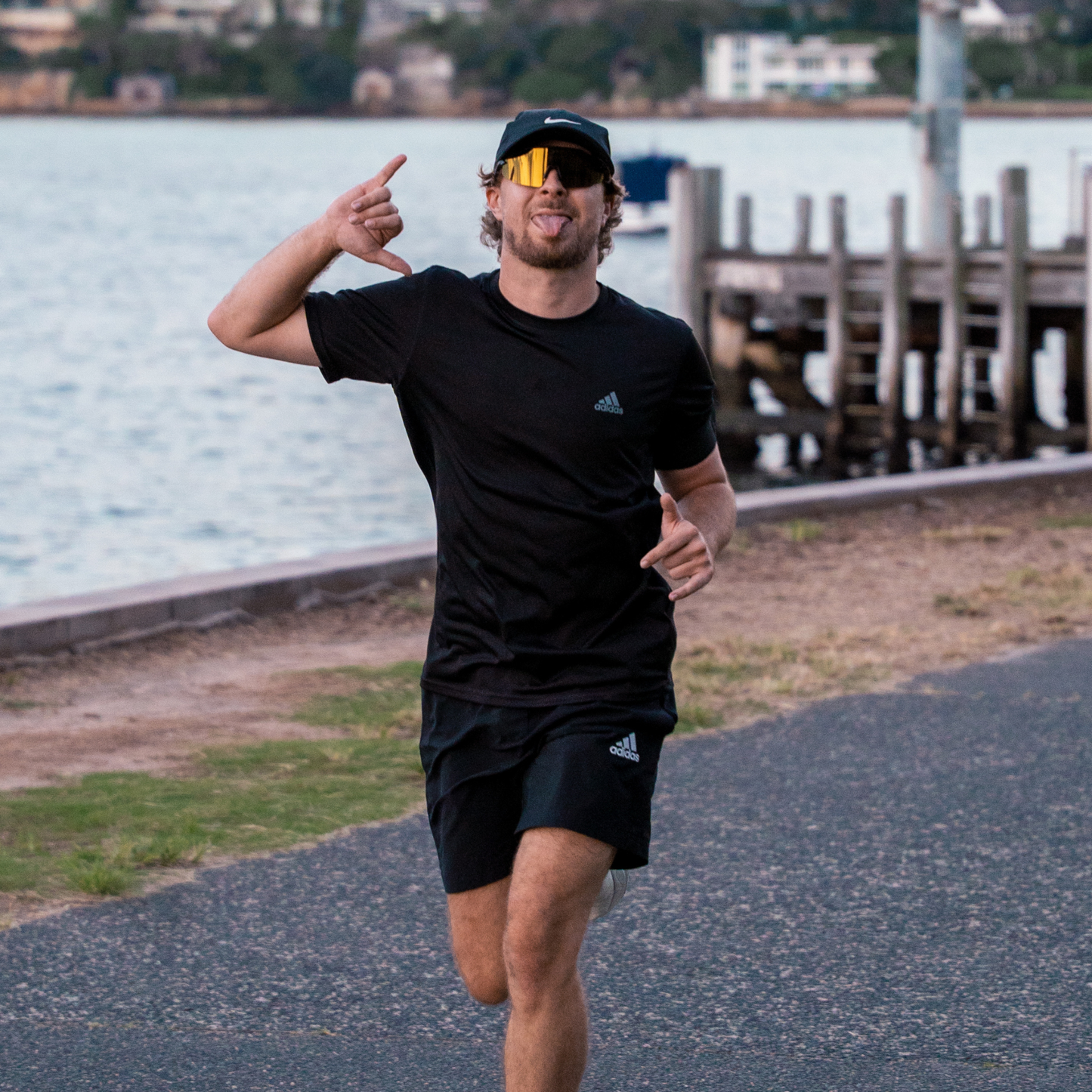 Re.balance: Protector Gold Running Sunglasses