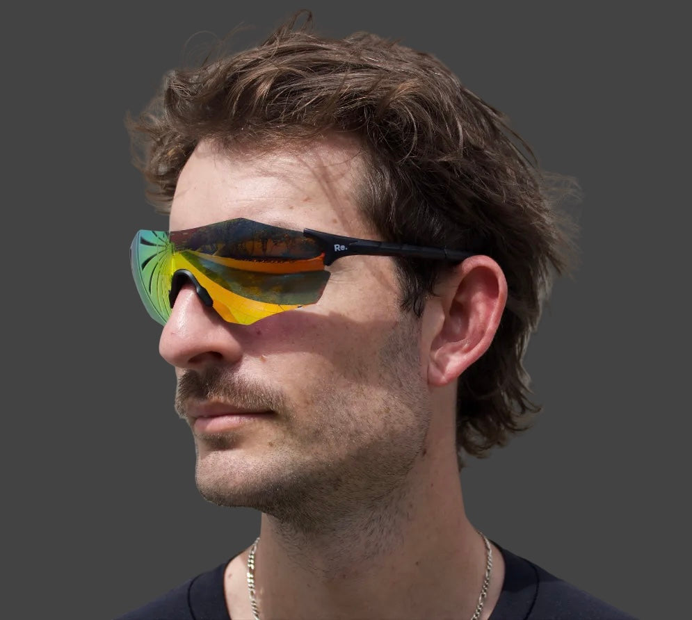 Re.flex: Protector Orange Running Sunglasses