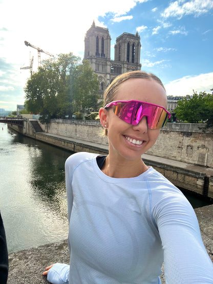 Re.balance: Purity (Georgia Hillis Collab) Pink Running Sunglasses