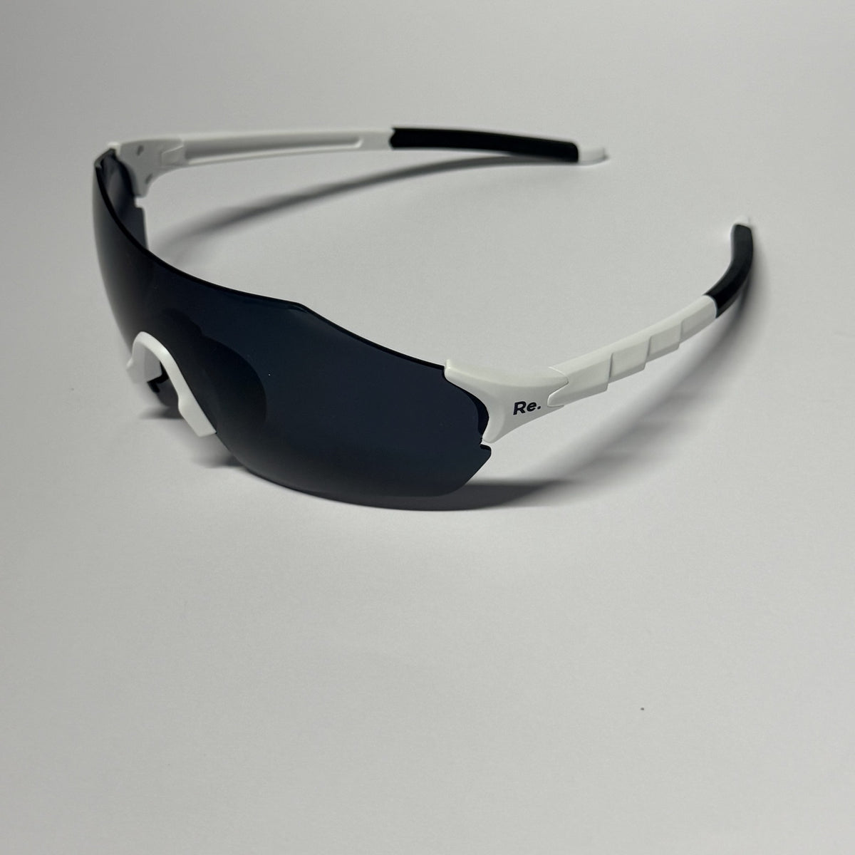 Re.flex: Protector Black (White Frame) Running Sunglasses