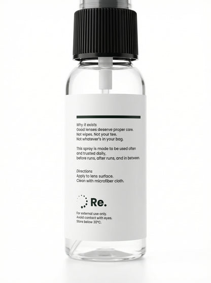 After the Run: Lens Cleaning Kit