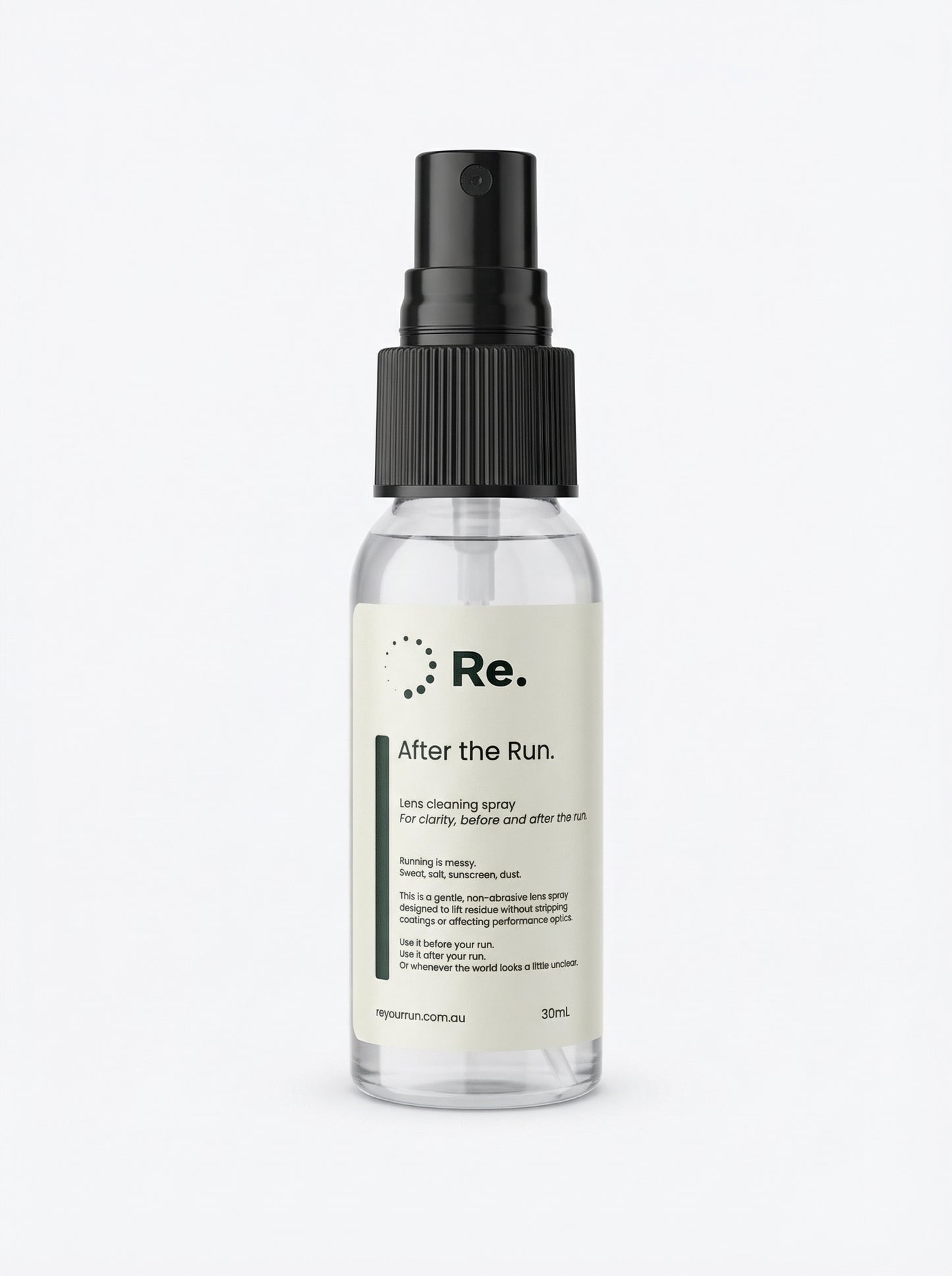 After the Run: Lens Cleaning Kit