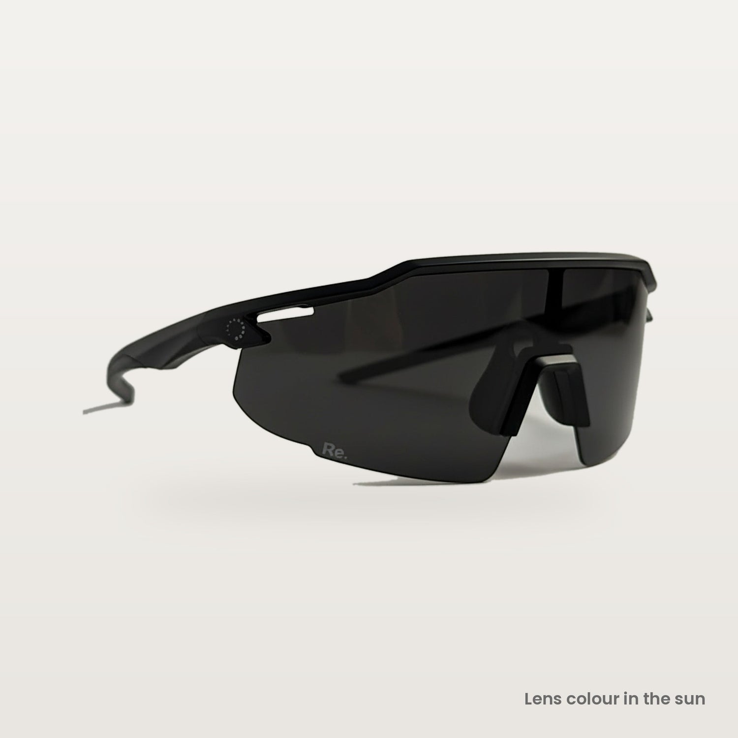 re balance infinity running sunglasses lens colour in the sun