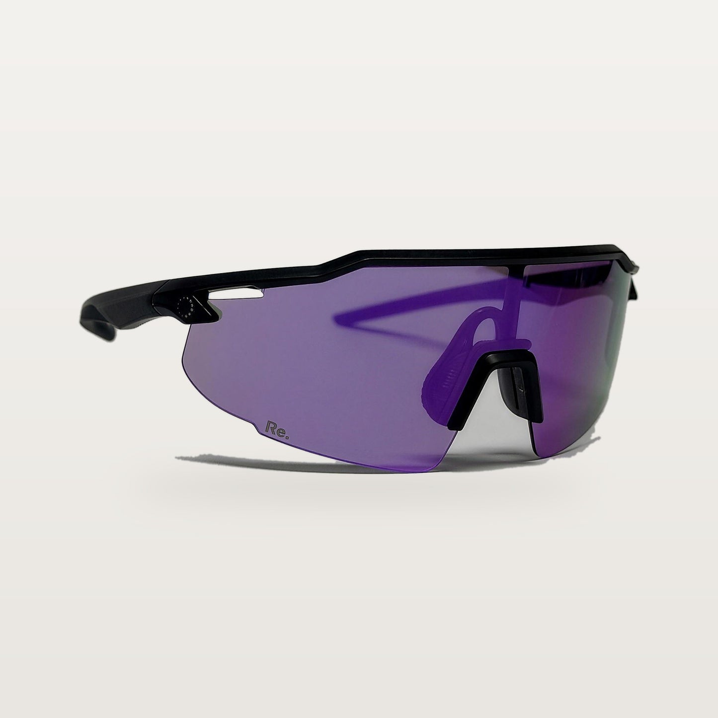 re balance protector purple running sunglasses