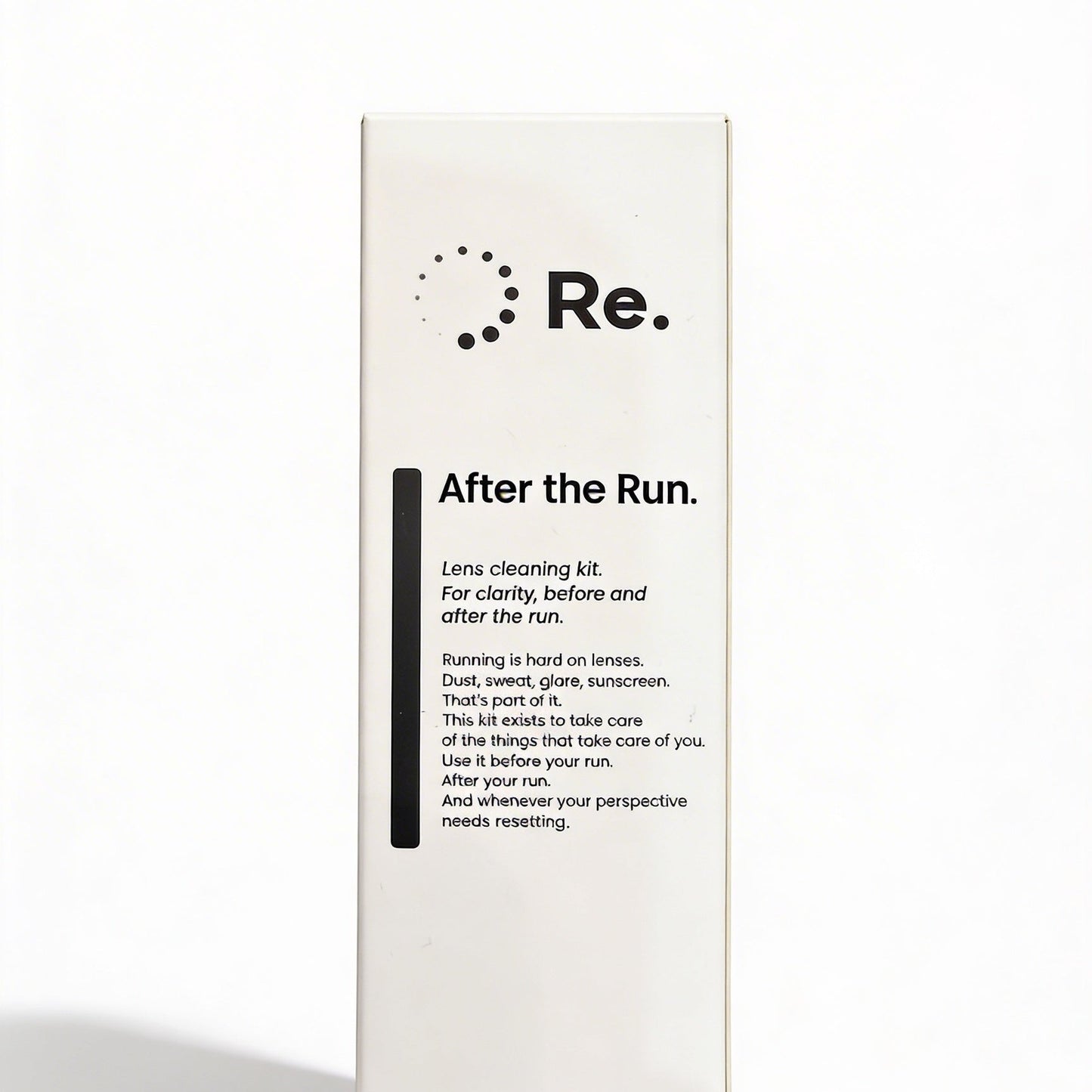 After the Run: Lens Cleaning Kit