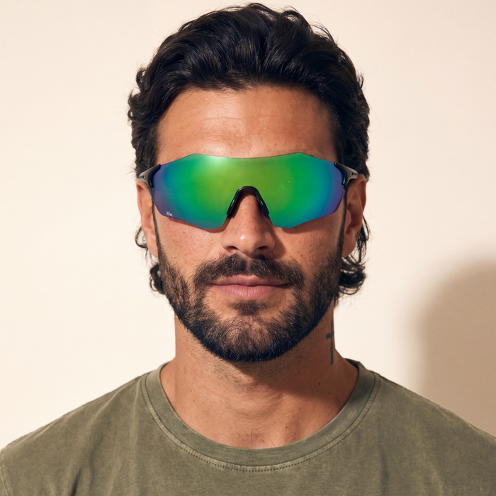 Re.flex: Protector Green Running Sunglasses