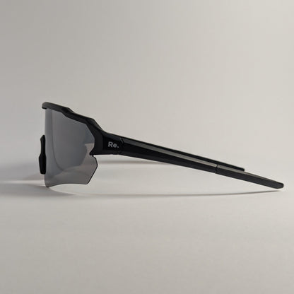 Re.silience: Protector Black Chrome Running Sunglasses