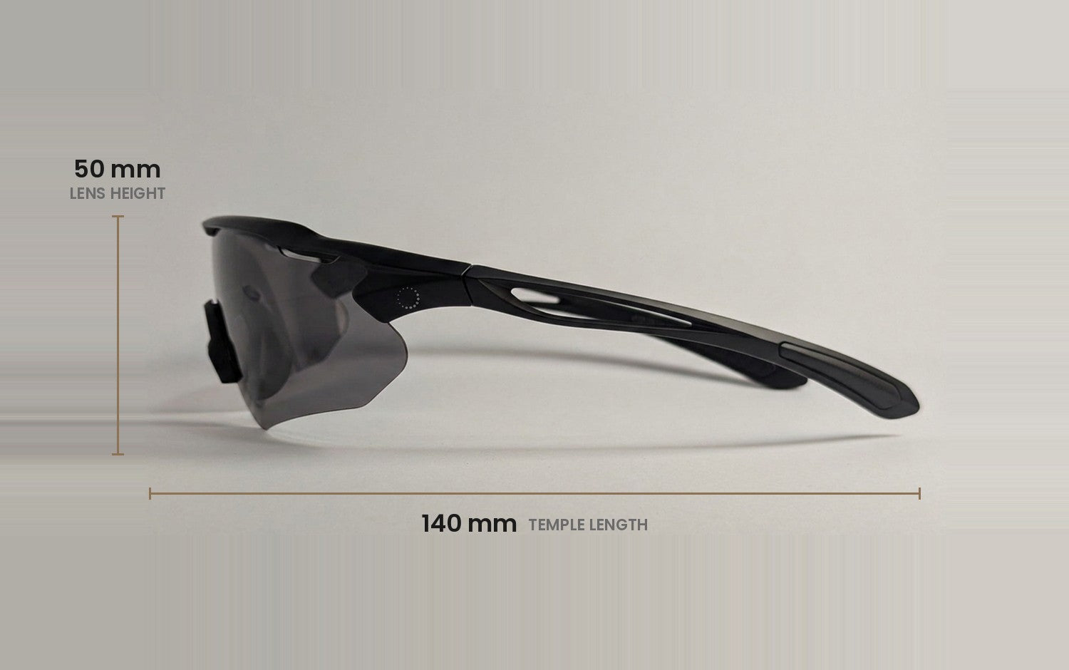 Side profile dimensions