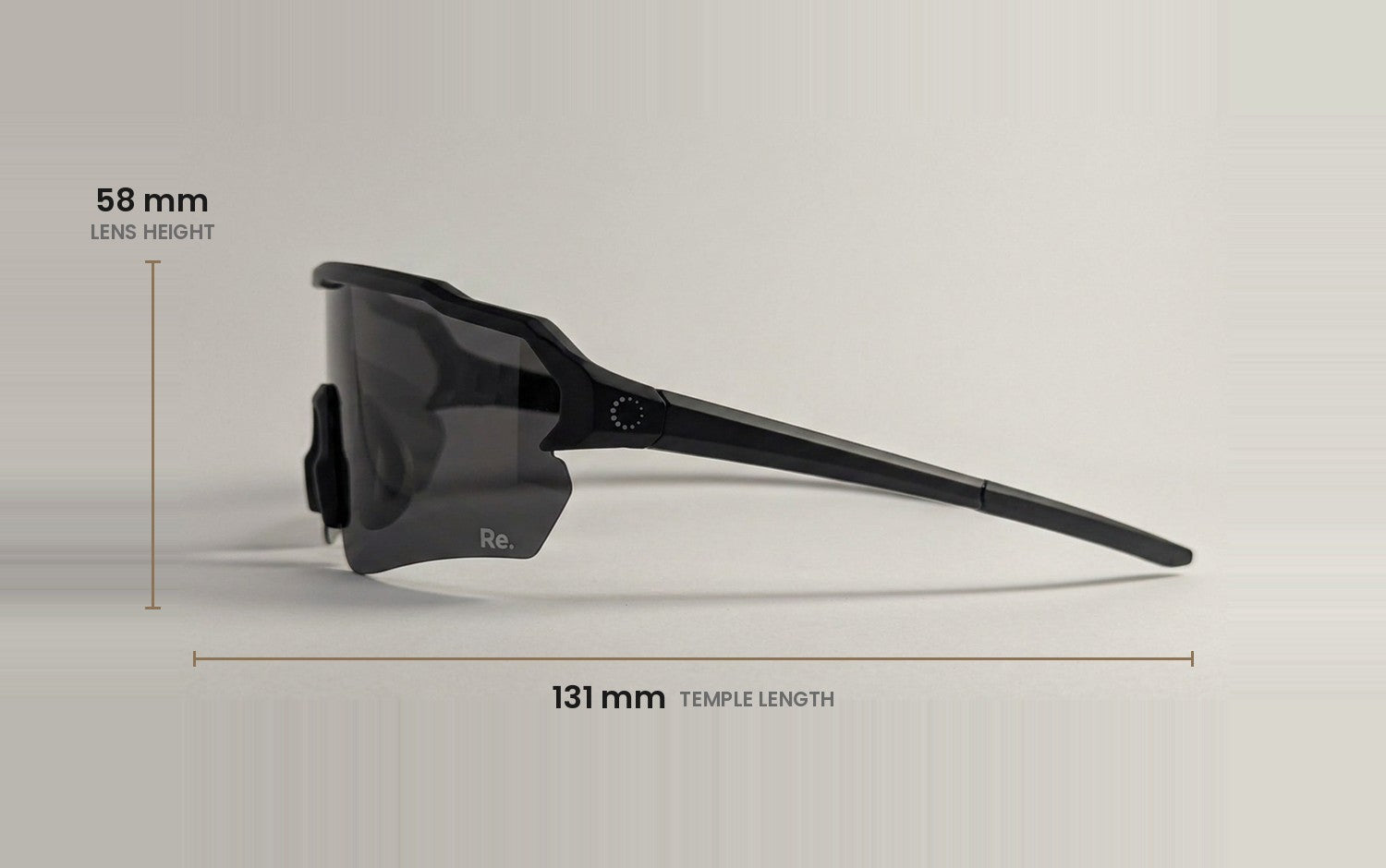 Side profile dimensions